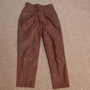 Vintage leather pants